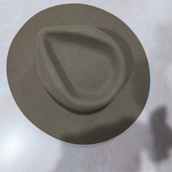 Gigi Pip Miller Brown Fedora 61 Wool Hat NWT main image 5